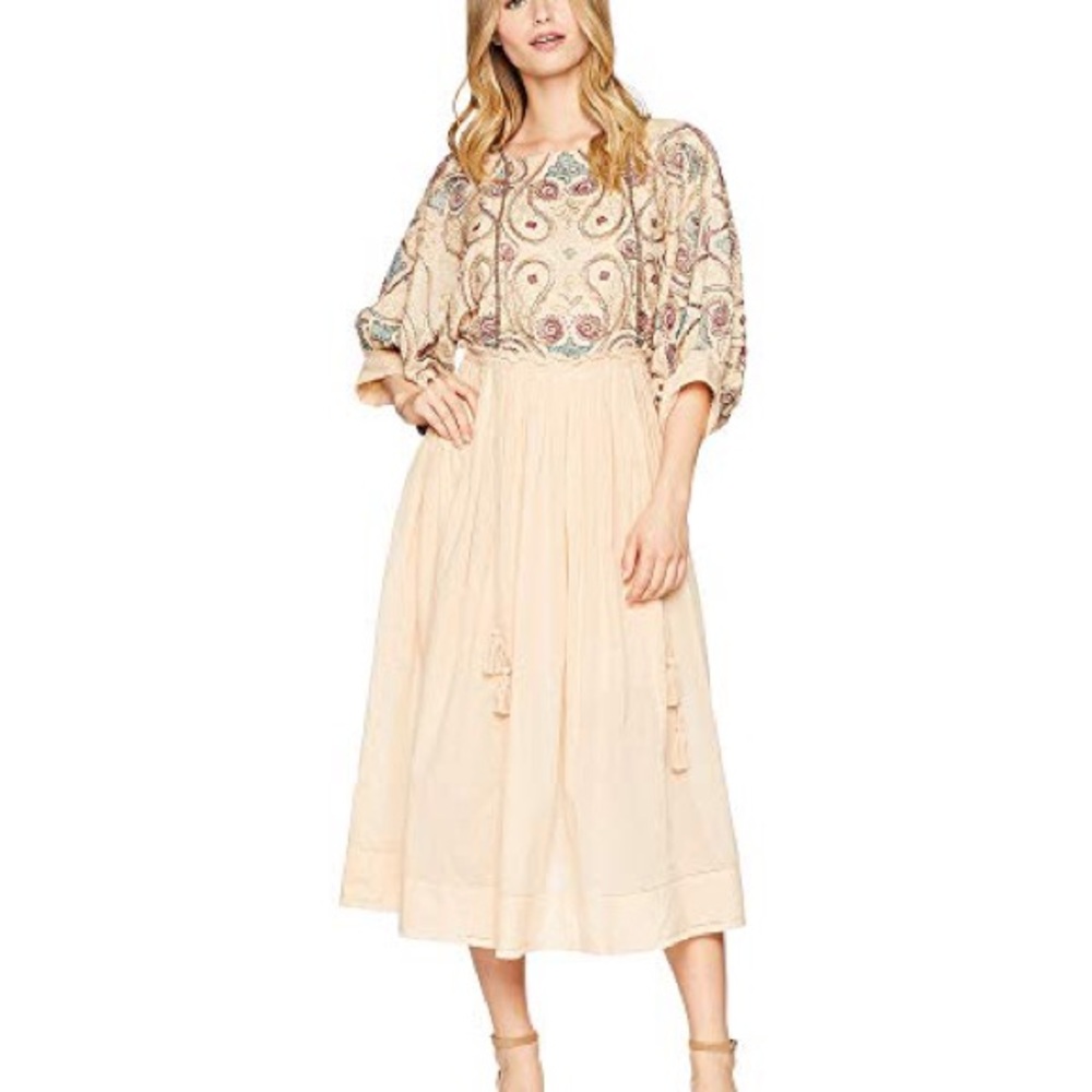 NWT Free People Mesa Midi Dress - Picture 3 of 8
